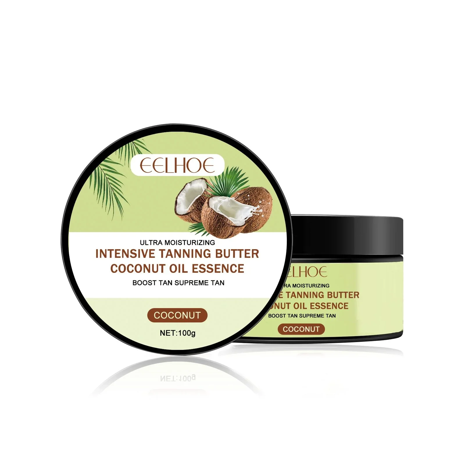 Coconut Body Tanning Cream Summer Outdoor Solarium Self Tanning Even Skin Tone Moisturizing Long Lasting Bronzing Skin Achieve