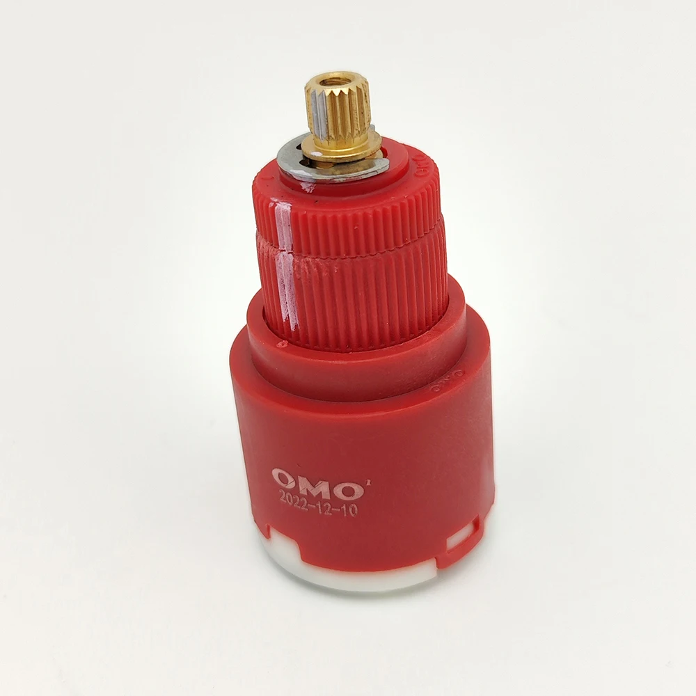 Thermostat Ceramic Cartridge Faucet Cartridge Mixer Low Torque Faucet Accessories Rotation Flat Base faucet cartridge