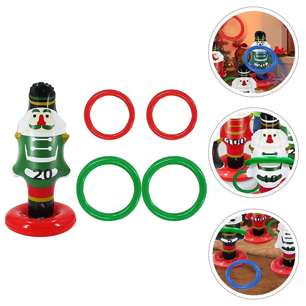 

Ring Toy Kids Outdoor Playset Party Game Christmas Inflatable Toss Pvc Games Child Xmas