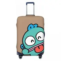 Custom Hangyodon Funny Suitcase Cover Vacation Strectch Luggage Case Travel Protection 2