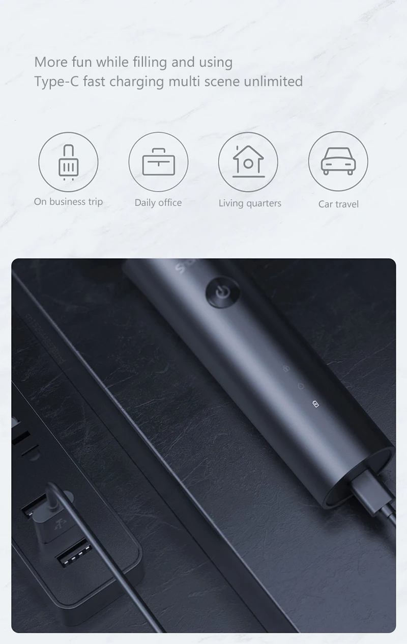 Xiaomi Showsee F1-BK Electric Shaver description image 10