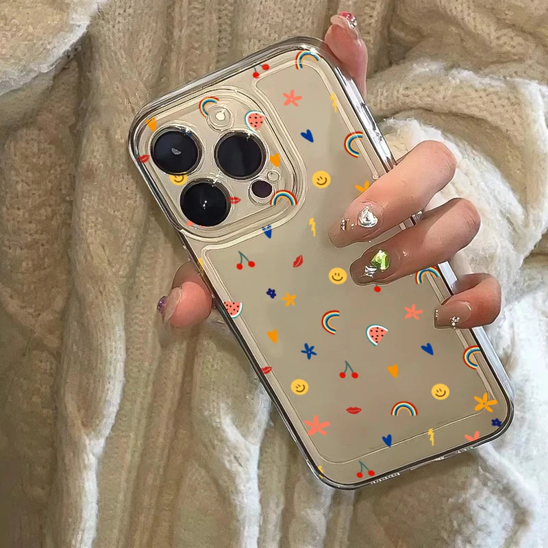 Chic and Stylish Smiling Face Phone Case Cover