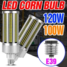 

LED Corn Lamp High Power Led Lights E27 Lampara 220V Candel Bulb 110V Garage Spotlight E39 Industrial Lighting High Bay Light