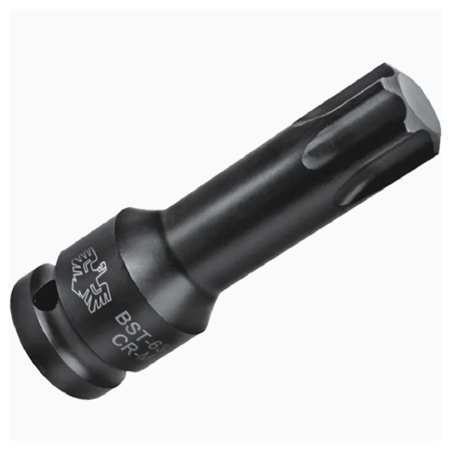 BESTIR TOOL Taiwan Marke CR-MO Stahl 12,5 mm 1/2 Zoll Dr. Impact Torx Bit Sockel Industrie Typ T20-T70 T90 Handwerkzeug – Detail 1