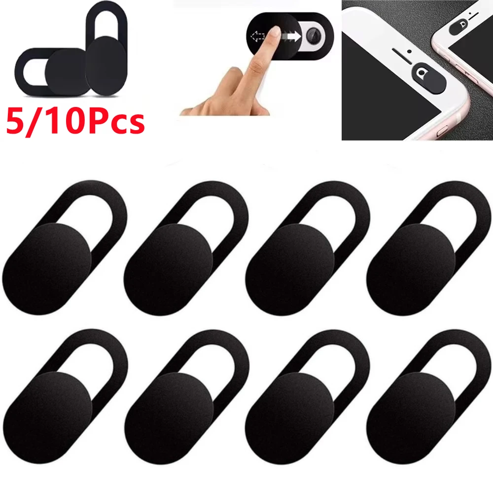 Camera Cover Webcam Shutter Magnet Slider Privacy Protective for iPad Tablet Laptop Pc Camera Phone Lenses Privacy Sticker