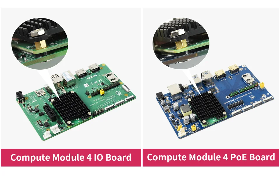 Aluminium-Kühlkörper für Raspberry Pi CM4 mit Silikon-Thermopad, Passivkühlung für Raspberry Pi Compute Module 4 – Detail 4