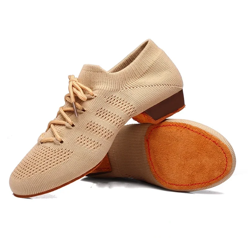 Soft Mesh Low Heel Shoes Women and Girls Ballroom Tennis Latin Training Ballet Jazz Teacher Dance dance shoes