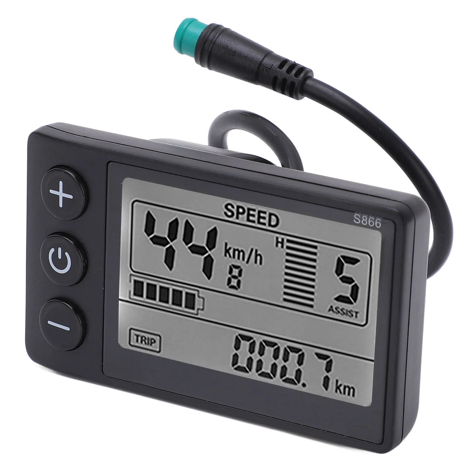 Large Screen Lightweight Electric Bike LCD Display