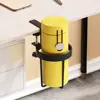 Home Clip On Table Cup Holder Horizontal Vertical Mount Anti Spill Office Desktop Mug Rack Metal Clamp Water Bottle Storage Tray 5
