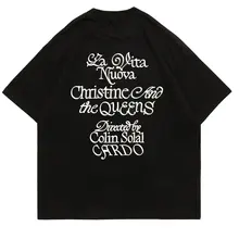 

T-shirt Men Cotton O-neck Fashion Letters Print Top T Shirt Harajuku Summer Short Sleeve Streetwear Hip Hop Oversized T-shirt