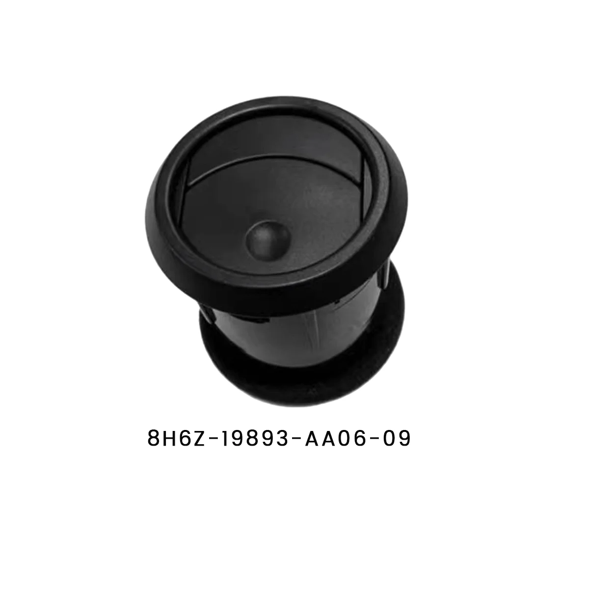 2Pcs 8H6Z-19893-AA Dash Board A/C Heat Vent Louvre for Ford Fusion Lincoln MKZ Zephyr Mercury 2006-2009 Air Outlet Duct