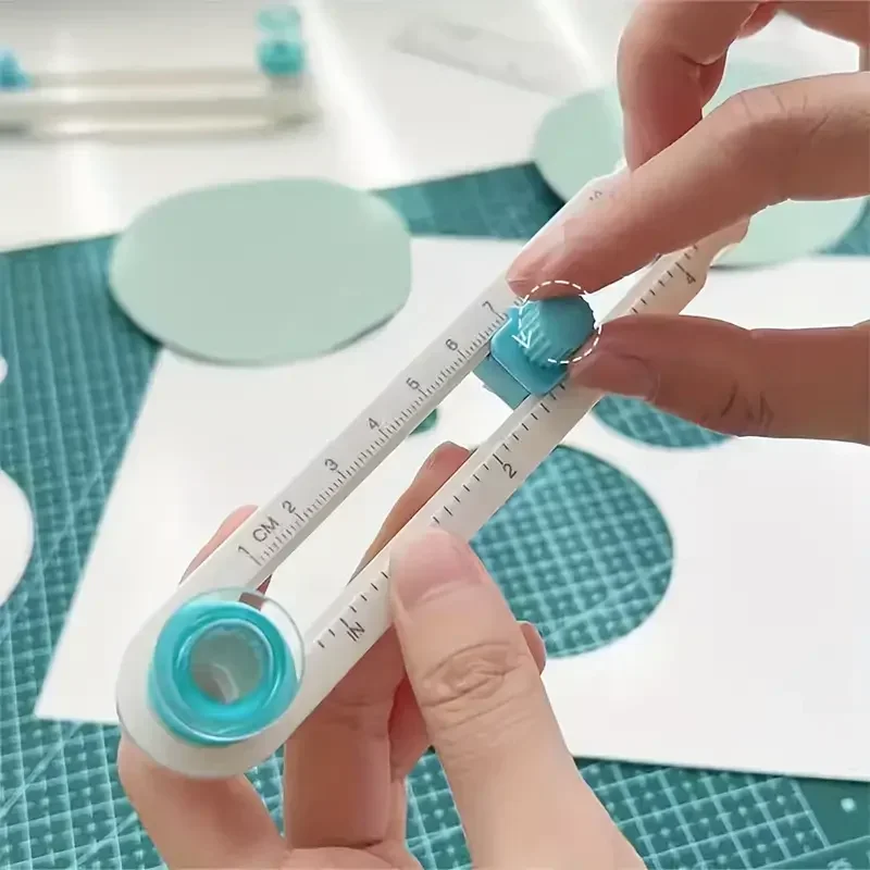 1pc 2-20cm Circle Paper Cutter Multifunctional Craft Cutting Tools Paper Scrapbooking Cards Cutters For Home Study Offices
