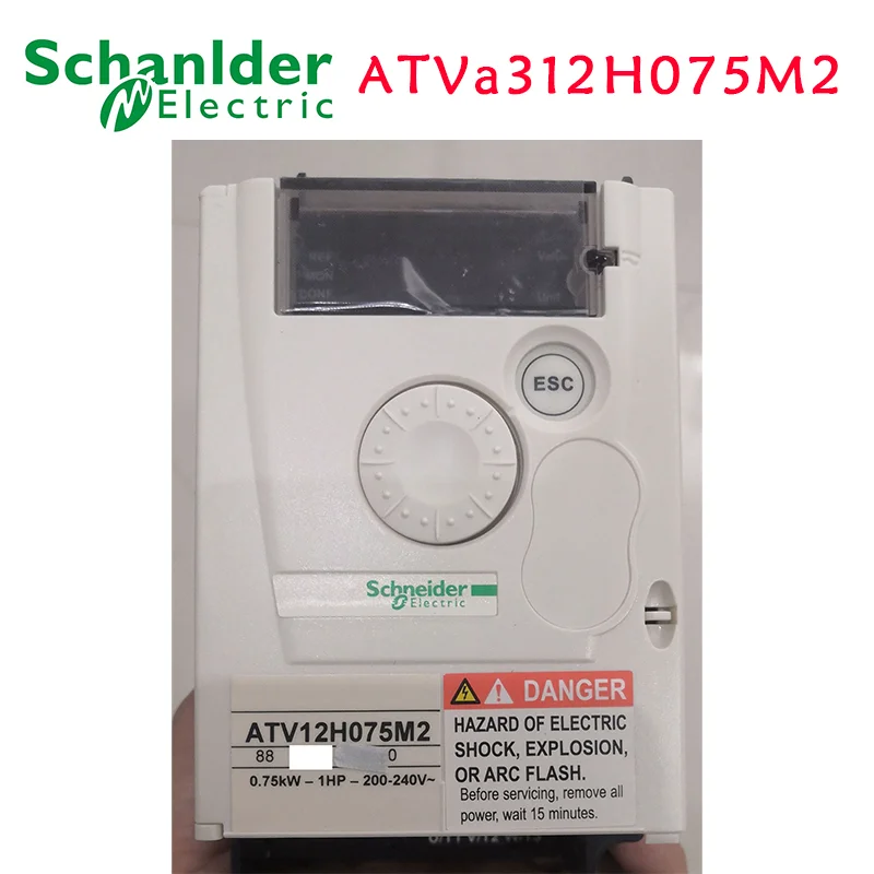 Second-hand test OK Inverter ATV312H075M2, 0.75KW ,220V,