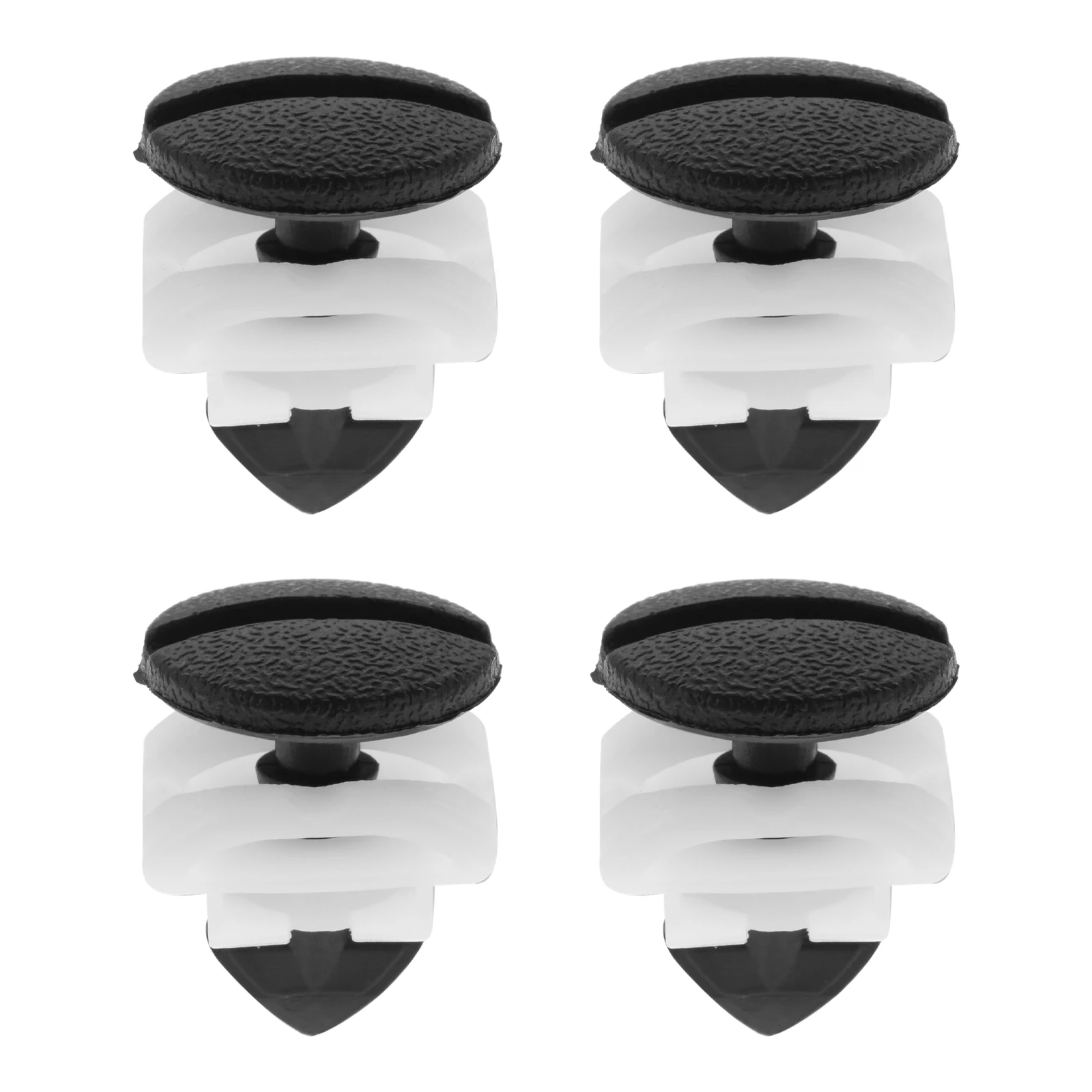 10 Clip Paraurti Posteriore Per Land Rover Discovery 3 4 E Range Rover Sport - Fissaggi Occhio Traino Nero (DYR500010)
