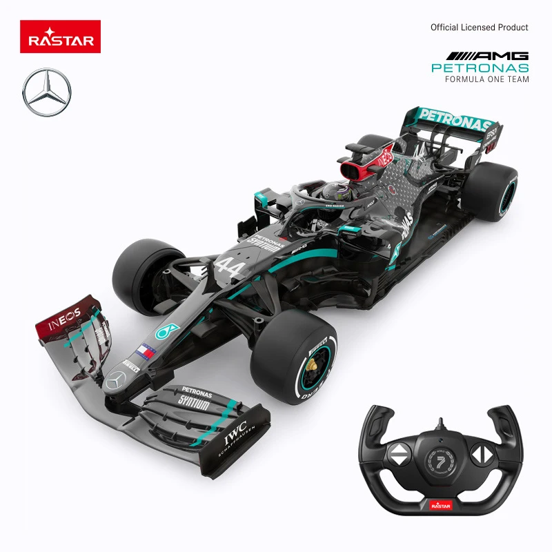 RC카 장난감 1/18 메르세데스-AMG F1 W11 44 해밀턴 EQ 퍼포먼스 팀 레이싱 포뮬러 자동차 모델, 페라리 F138 원격 제어 1/12