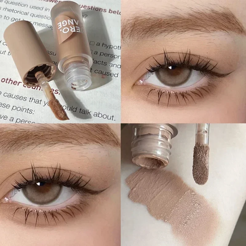 Brown Velvet Liquid Eyeshadow Stick Waterproof Lasting Natural Pink Cheek Blusher Face Contour Eye Shadow Eyes Makeup Cosmetics