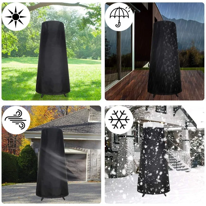Outdoor Chiminea Wasserdichte Staub Abdeckung Terrasse Kamin Schutz Liefert Ofen Regendicht Herd Heizung Staubdichte Abdeckung – Detail 6