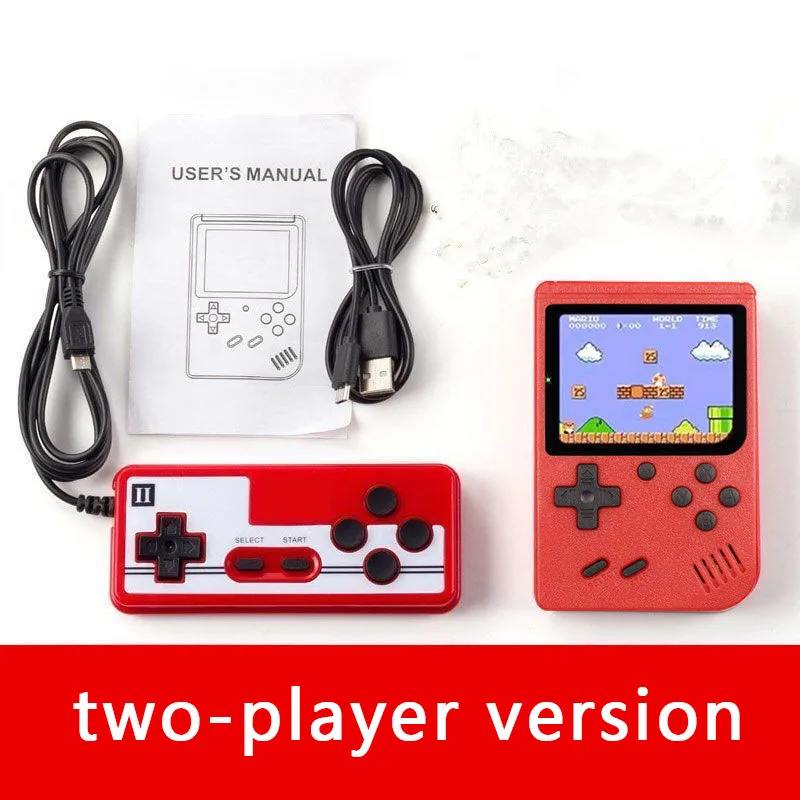 Classic Retro Mini 8-Bit Handheld Video Game Console with AV Output
