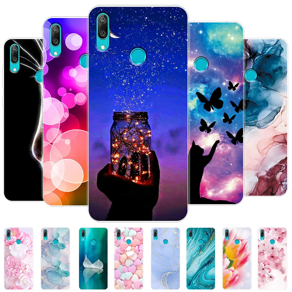 Per Huawei Y6 2019 Custodia Per Huawei Y6 Pro 2019 Custodia In Silicone Morbido Tpu Cover Coque Per Huawei Y6 Prime 2019 Custodie Per Telefoni Fundas