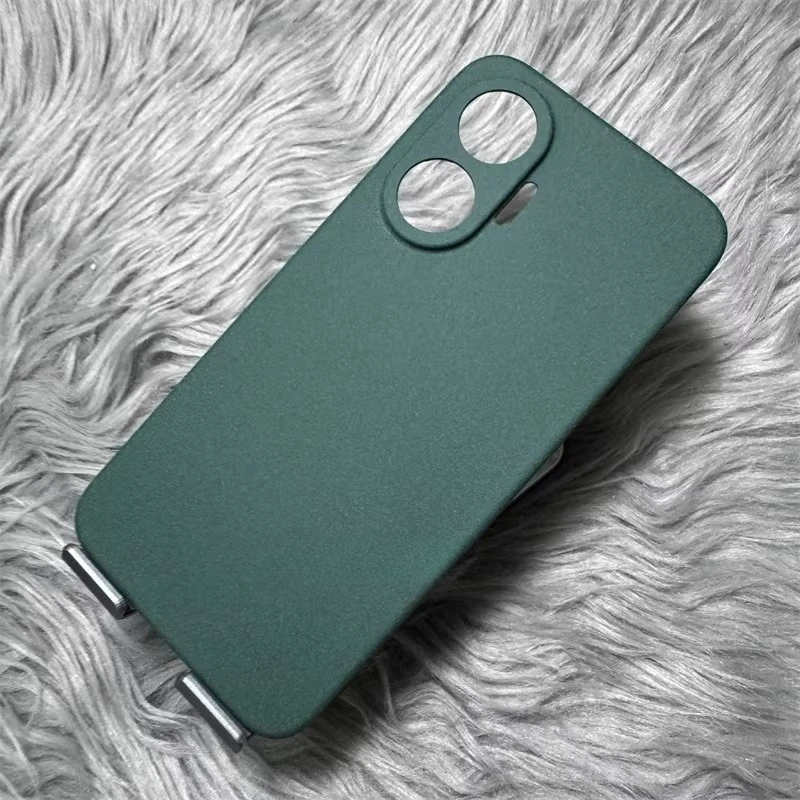 Ultra Thin Sandstone Matte Soft Silicone Case with Frosted Bumper Shell
