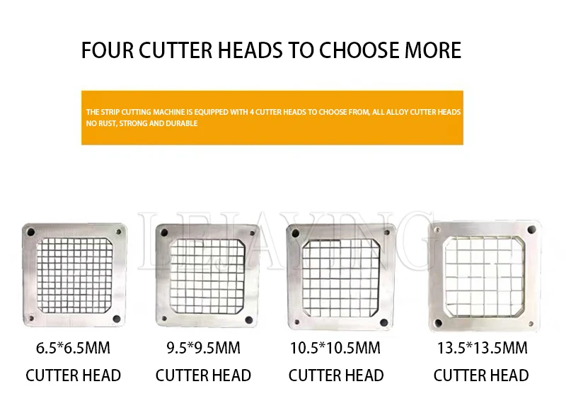 Description Picture 5 of itemStainless Steel Potato Slicer Potato Cutter French Fries Cutter Machine Electric Vegetable Cutting Machine 110V/220V