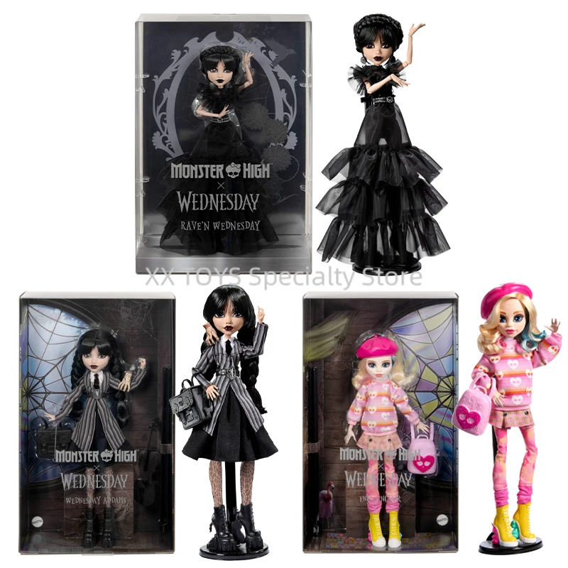 モンスターハイ/ウェンズデー・アダムス （レイブン・ドレスver） Monster High Rave'N Dance Wednesday Doll | Mattel Creations