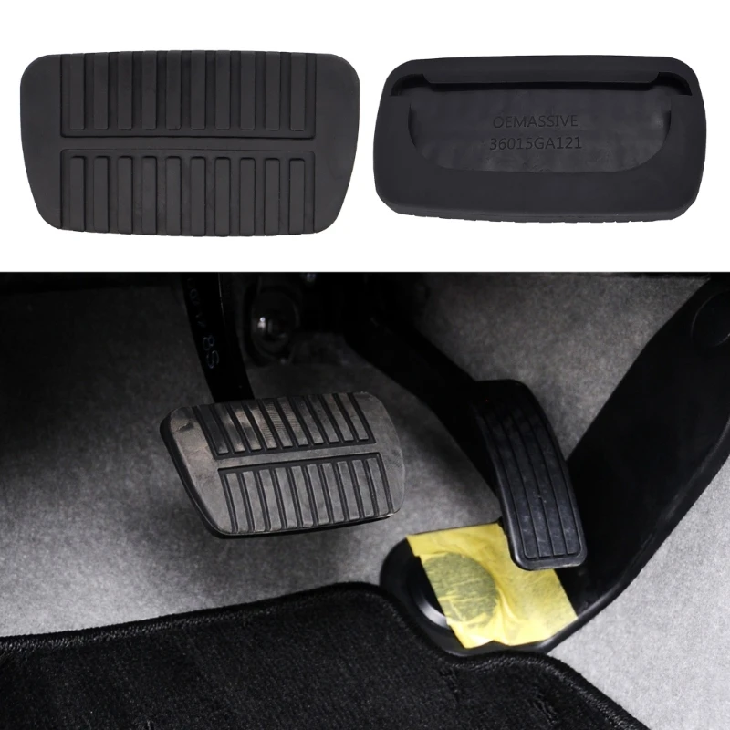 

High-performance Clutch Brake Pedal Cover 36015GA121 Rubber Pedal Pad Auto Accessories Quick Fixing for Subaru-Forester