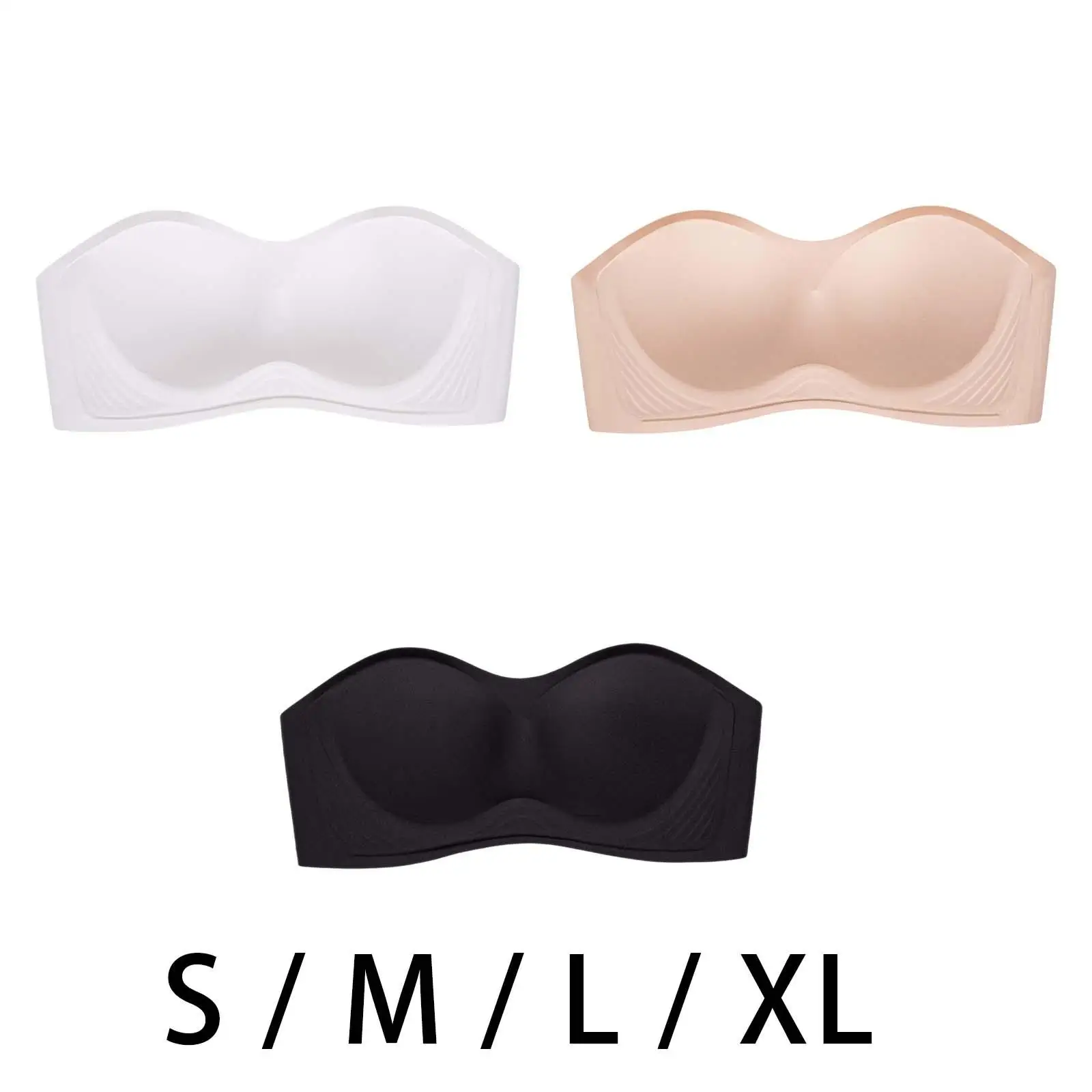 

Invisible Bra Clothing Comfortable Nonslip Underwear Push up Bra Women Straples Bralette Bra for Lady Backless Dress Party