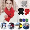 Electric Heated Scarf USB Charging Neck Heating Pad Cold-Proof Thermal Neck Wrap Warmer Washable for Outdoor Camping Hiking 3