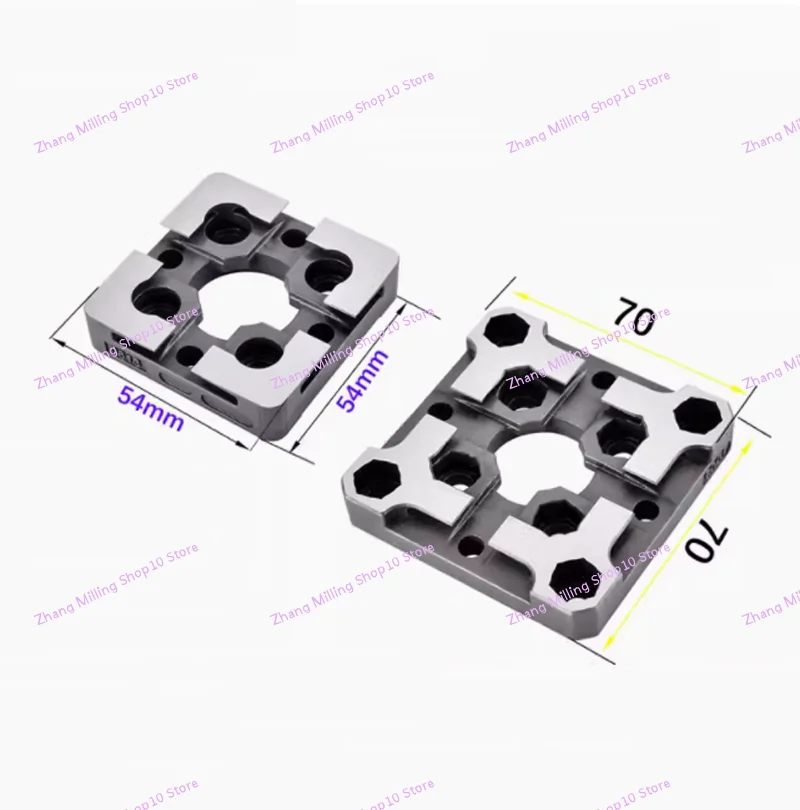 Positioneringsplaat 54*54Mm/70*70Mm Voor Spark Edm Machine, Edm Positionering Film, Vervanging Voor 3r, Alternatieve Onderdelen