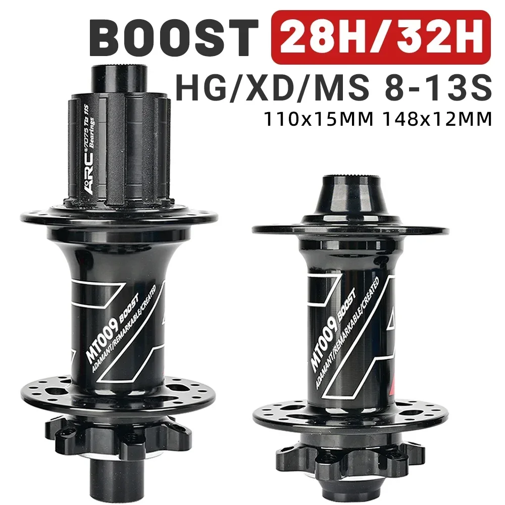 

ARC MT009 BOOST MTB Bike Hub Bicycle Hubs 6 Pawls 114T 148x12MM 110x15MM 100x15MM 32H 28Hole HG XD MS For K7 8 9 10 11 12Speed