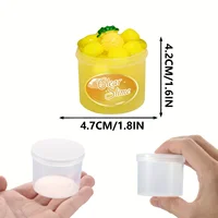 70ML Butter Slime Set Marshmallow Fruit Slime Super Soft Stretchy And Non-sticky Clay Light Plasticine Putty Playdough gift Toys 2