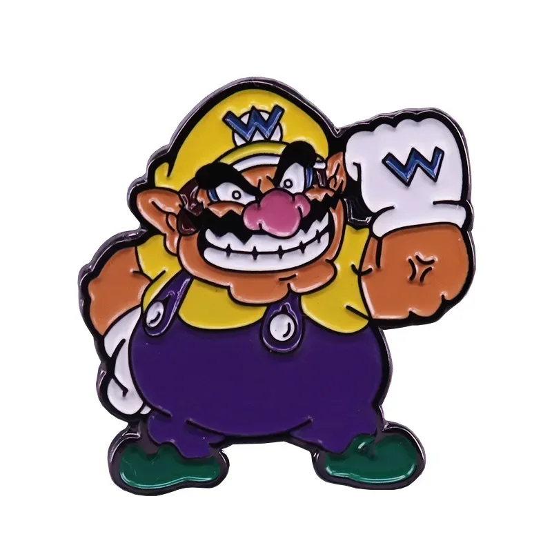 thumbnail image 5 of Insignias de Anime Mario Bros en la mochila, alfileres esmaltados, medallas, alfileres de solapa, ropa, jeans, broches, accesorios, decoración, joyas de dibujos animados, 5 of 5