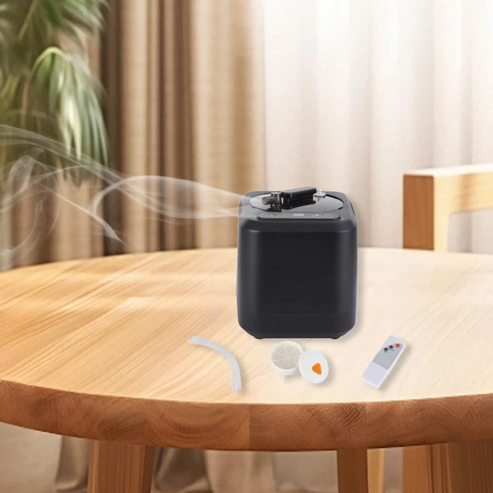 Sauna Steamer with Remote Control Sturdy Bathroom Steamer with Timer Display