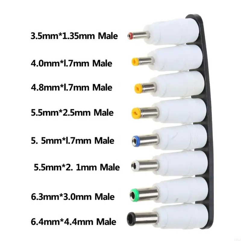 Universal 8 in 1 USB to DC5V Power Cable with 8PCS DC5521 5525 1735 4017 Plugs For Various Devices Power Charging,charging cable,usb charging cable