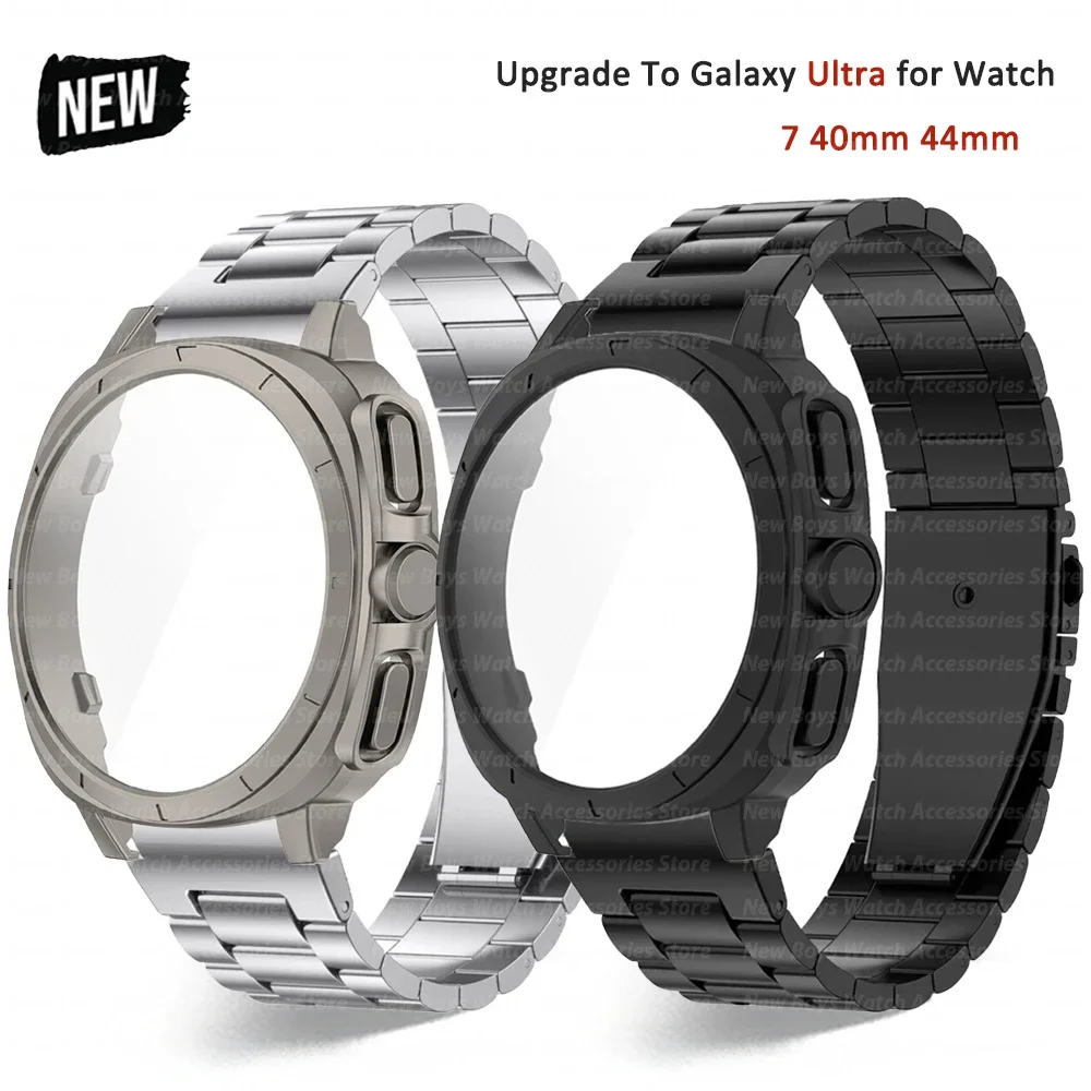 Stainless Steel Metal Strap with Protective Case
