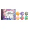 Sdotter 12Pcs Herbal Essential Oil Bubble Bath Ball Gift Spa Ball Foot Natural Handmad Bath Organic Mini Bath Bombs Bathing X6H2 4