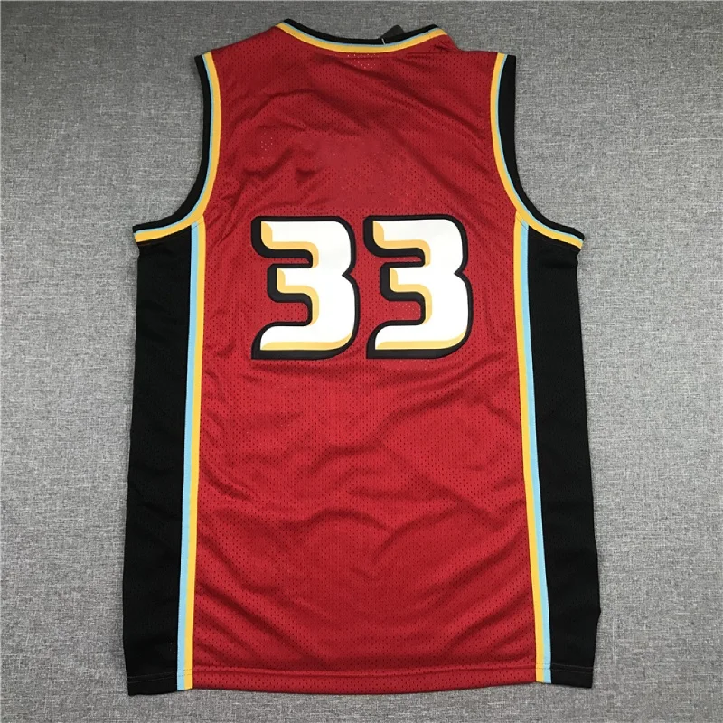 

Custom Basketball Jerseys No. 33 Hill We Have Your Favorite Name Logo Embroidered Mesh Jump Shooting Training Vintage Tops