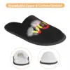Custom Spanish National Emblem Vox Memory Foam Slippers Women Cozy Warm Spain Flag House Slippers 3