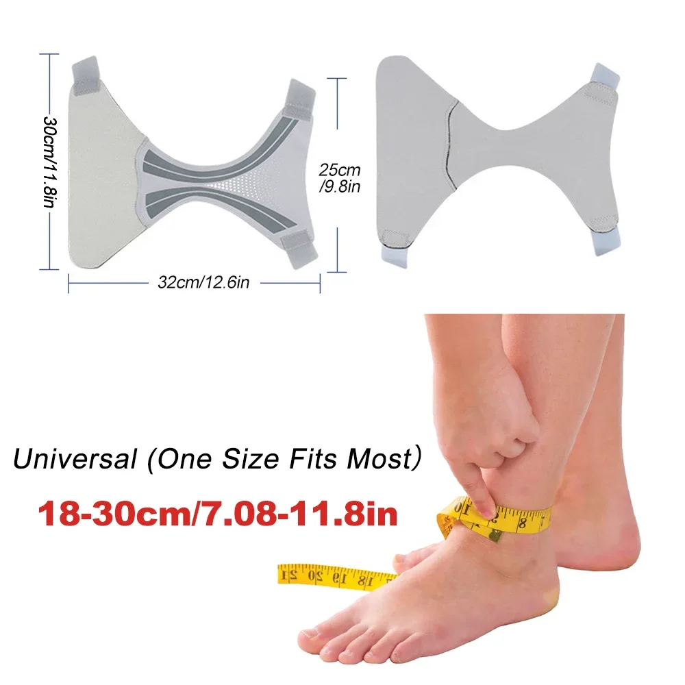 Adjustable Ankle Brace for Adult Premium Breathable&Elastic Ankle Wraps Support Sleeve for Sports Protect Plantar Fasciitis 1PCS