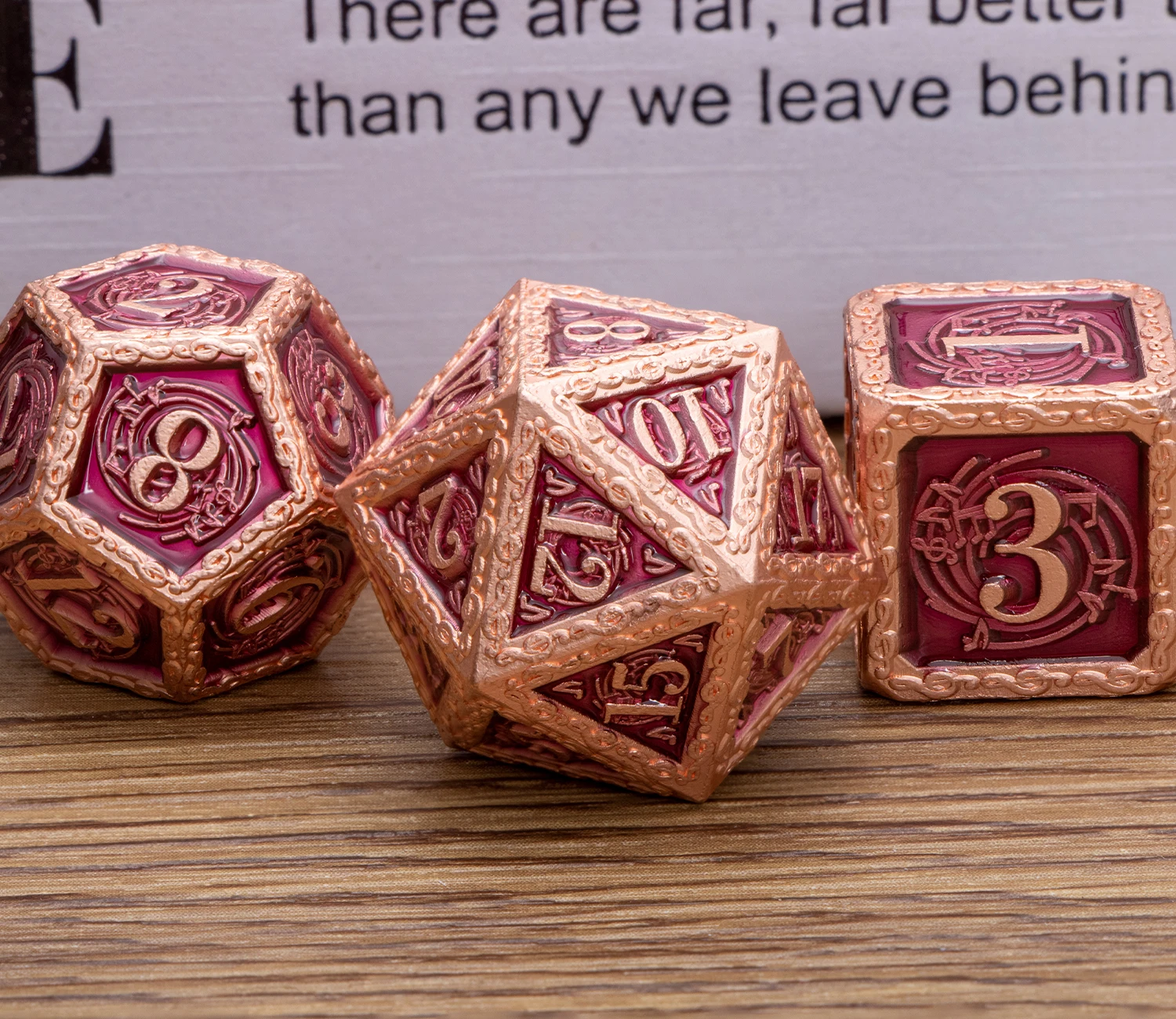 Music DND D20 Dungeon and Dragon Dice Set Metal 6 Sided Polyhedral D&D Dice for Pathfinder RPG Board Games D20 D12 D10 D8 D6 D4 game dice dice set