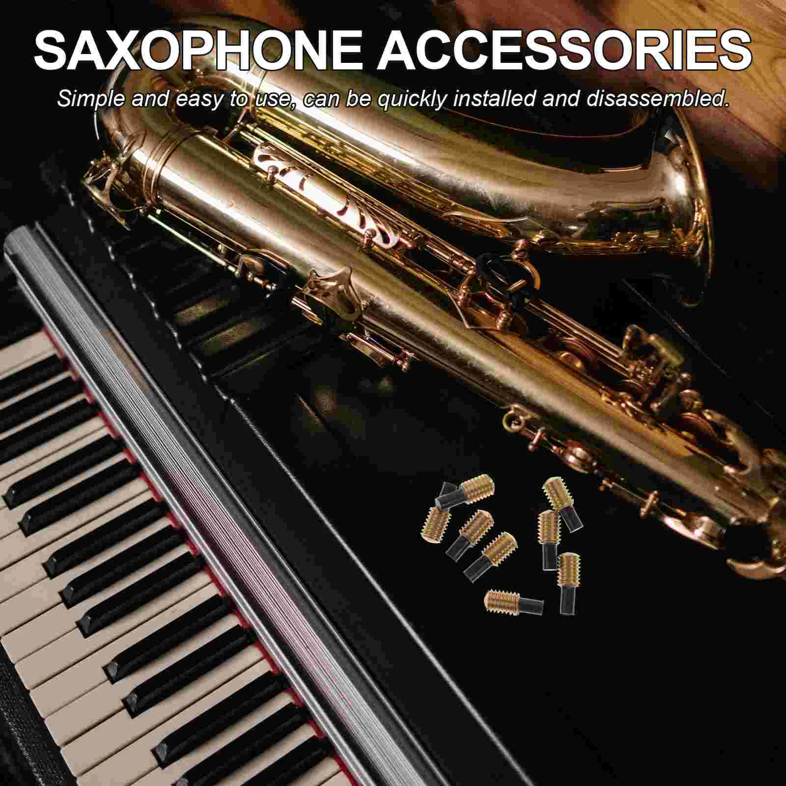 8 Pcs Copper Screws Instrument Part Saxophone Ligature Parts Replacement Sturdy Repair saxophone accessories saxophone ligature