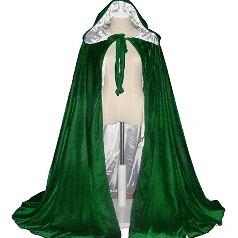 

Зеленый и серебряный Weddin Свадебные уличные куртки винтажные женские свадебные аксессуары с капюшоном Свадебная накидка