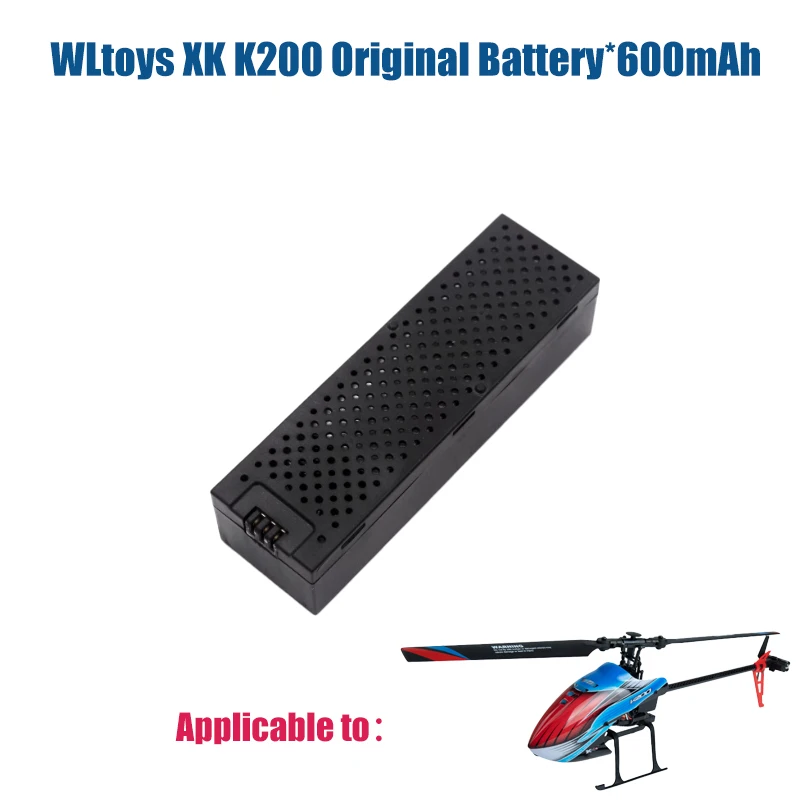 WLtoys XKS RC Helicopters K200 battery 6-Aixs Gyroscope 4CH
