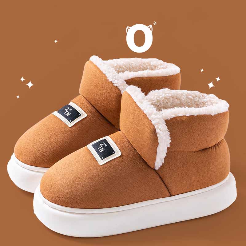 Eyriphy Winter Women Boots New Fashion Cotton Boots Outdoor Snow Boots For Women Soft Sole House Shoes Non-Slips Female Boots