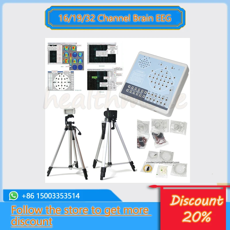 CONTEC 24 Channel EEG KT88-2400 Digital And Mapping System Machine