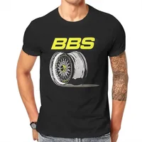 2025 Latest Bbs Racing T-shirt Men's Printed Cotton T-shirt Crewneck Short Sleeve Clothes Creative Summer T-shirt Top T-shirt 1