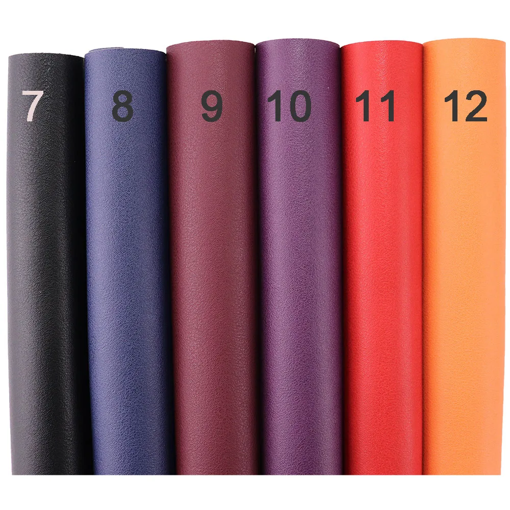 30x134cm Roll Smooth Thick Faux Syntetic PU Leather Fabric Material For Hair Bows Earring Handbags Shoes DIY BH080