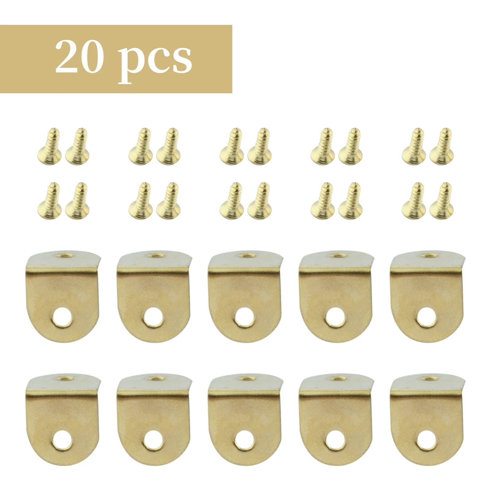 Decorative Corner Protectors 20Pcs for Jewelry Wood Box Book Scrapbooking Photo Albums Menus