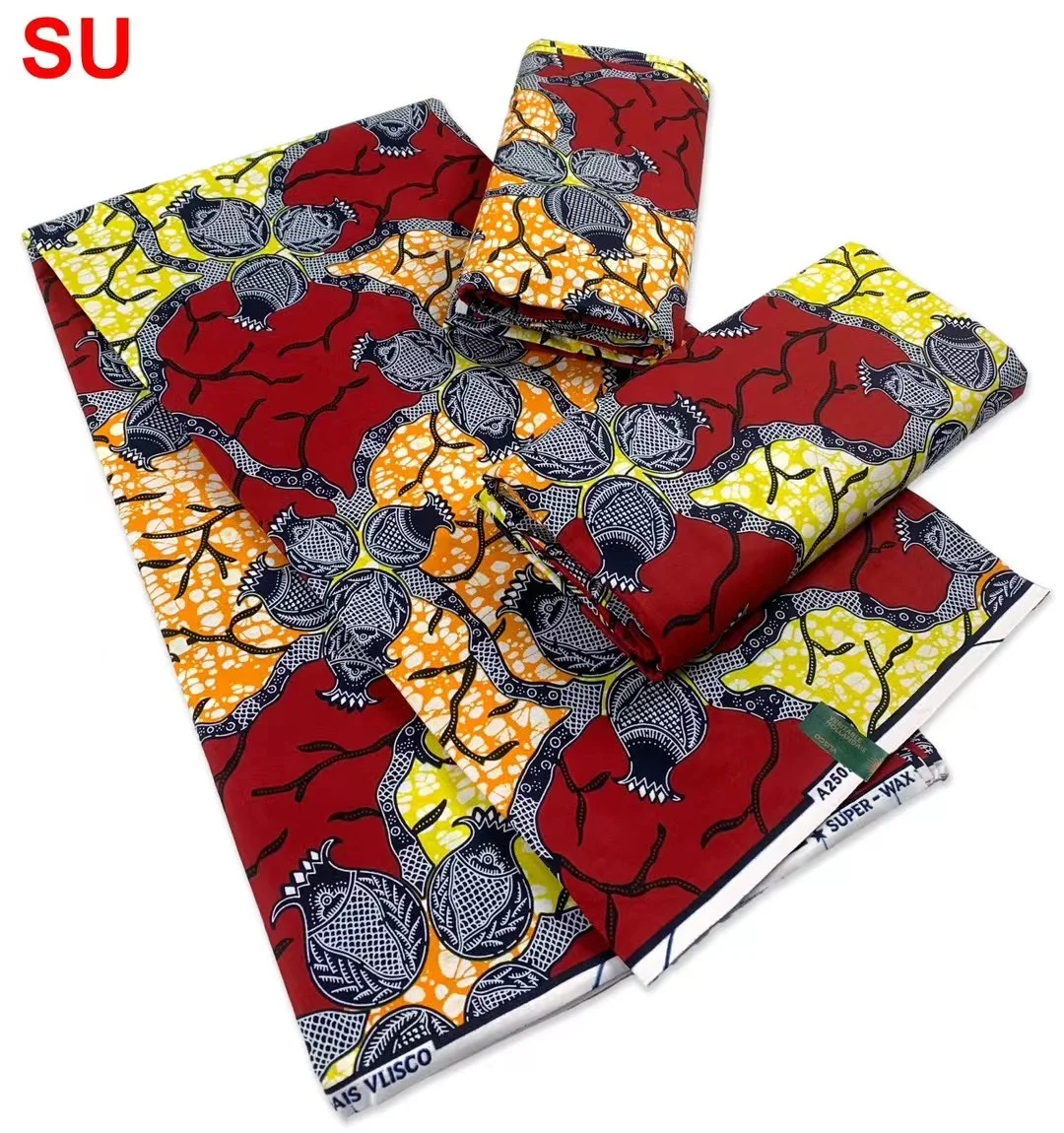 

Hot Sell 100% Cotton Super Gold Wax Prints Holland Golden Wax African Ankara Fabrics